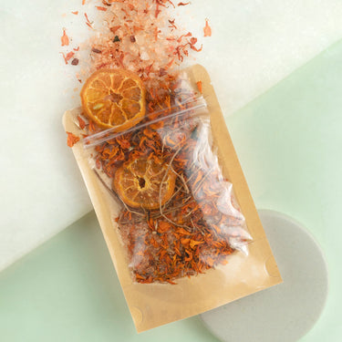 Nat Habit Fresh Cinnamon Respite Foot Salt | Epsom Salt, Himalayan Pink Salt & Essential Oils | Fights Fungal Infections | Reduces Inflammation, Pain | Pedicure Foot Soak & Aromatherapy | Pack of 2